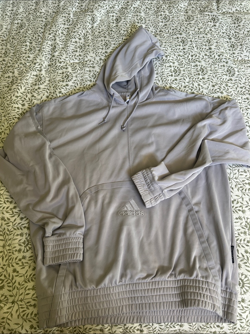 adidas Gray Pullover Hoodie